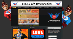 Desktop Screenshot of loveismysuperpower.com